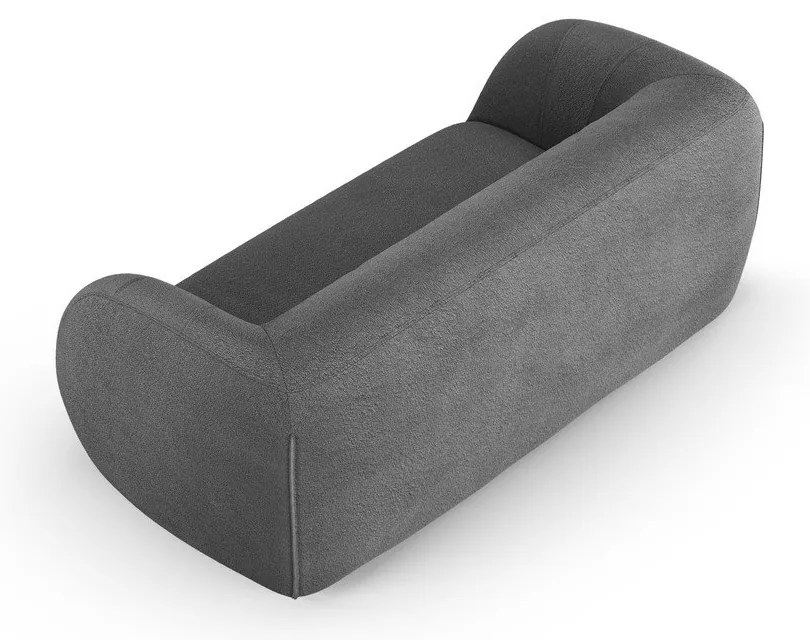Sivá pohovka z textílie buklé 210 cm Essen – Cosmopolitan Design