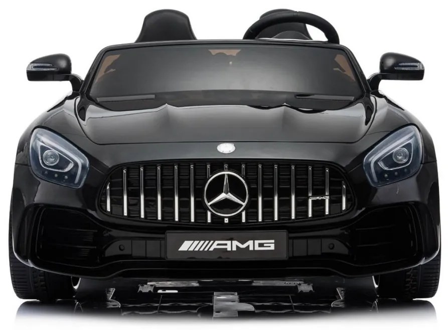RAMIZ ELEKTRICKÉ AUTÍČKO MERCEDES-BENZ GT R 4 x 4 - LAKOVANÉ - ČIERNE - 4 x RS550PH-12V - 2 x 12V/7Ah - 2023
