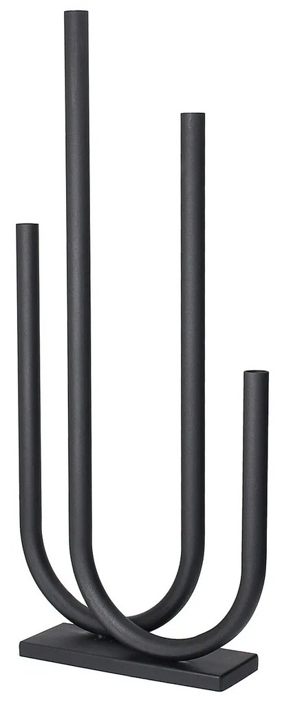 Kovový svietnik Sculptura 30x9x69 cm