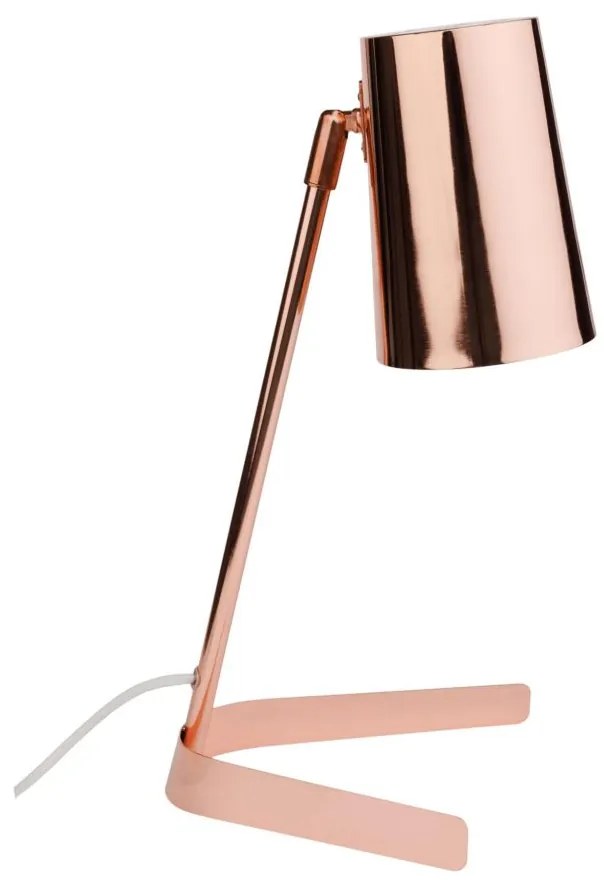 Tempo Kondela Stolná lampa, kov/rose gold, FABEL