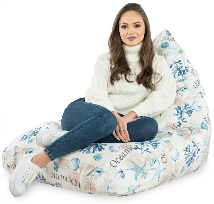 INTERMEDIC SK Sedací vak Bermudy Design Ocean