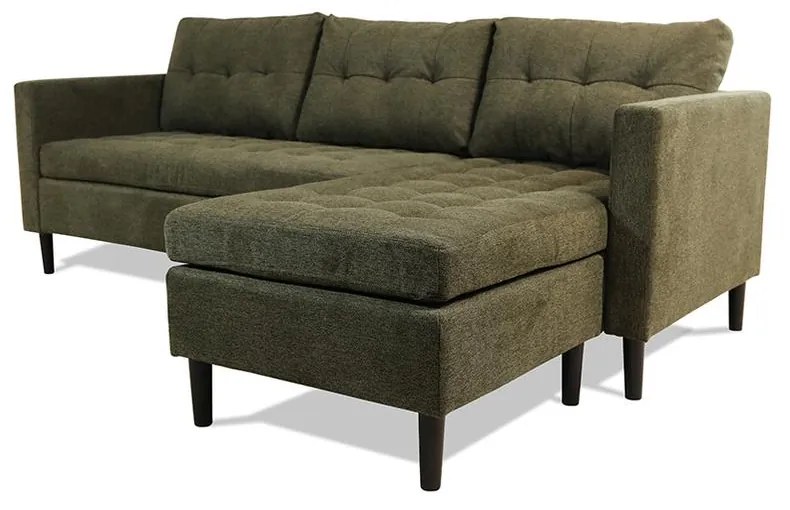 Rohová sedacia súprava Catini SAFIRA zelená