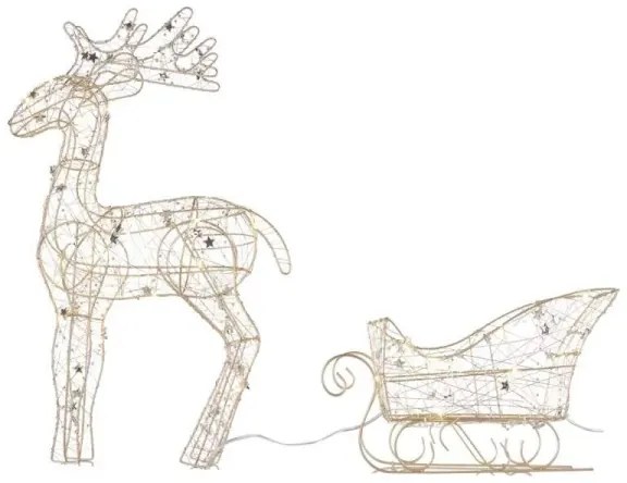 LED Vianočná dekorácia LED/3xAA teplá biela