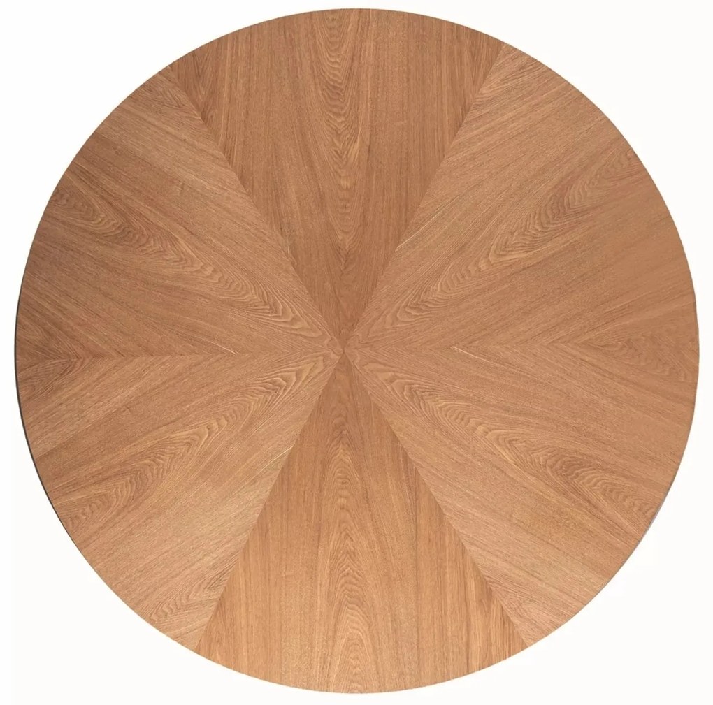 Okrúhly jedálenský stôl Angel 120 cm dub prírodný