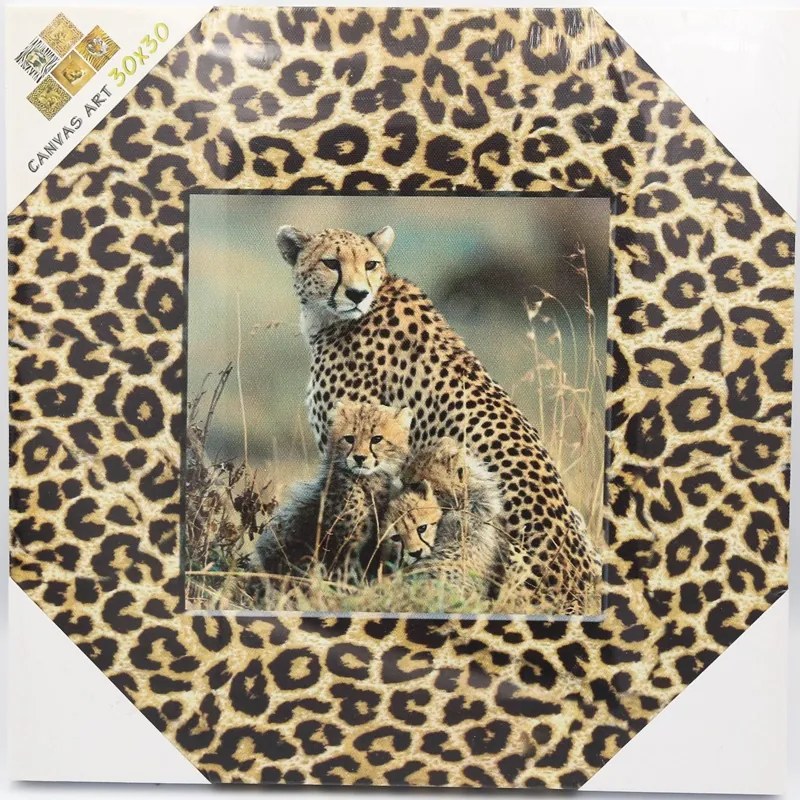 Obraz Afrika Gepard 30×30 cm