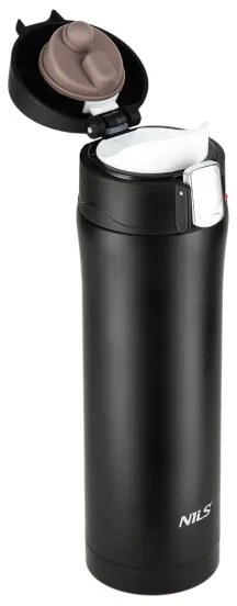 Termoska  500 ML NILS Camp NCB10 - čierna