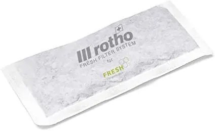 Rotho Speciální box na ovoce a zeleninu, s ventilací a filtrem, do lednice, Fridge Fresh, 6,4l - modrý