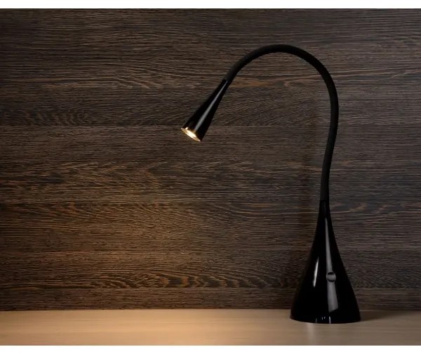 Lucide 18650/03/30 - LED Stmievateľná stolná lampa ZOZY LED/4W/230V čierna