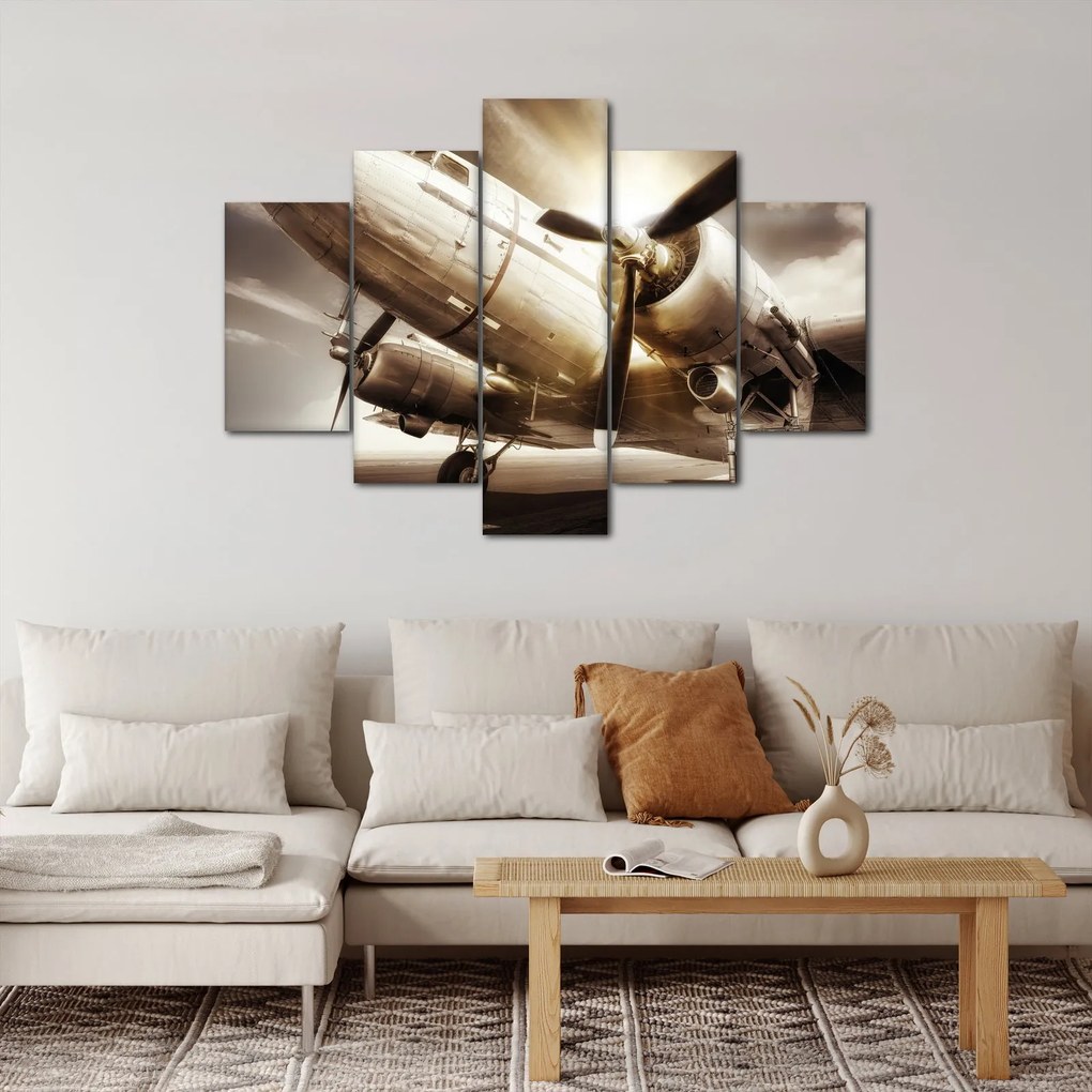 Obraz lietadla (150x105 cm)