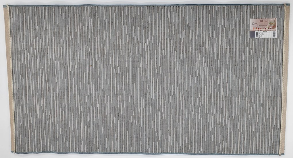 Spoltex, Kusový koberec Sofia blue 7871 A, 200x290, modrá, kancelária