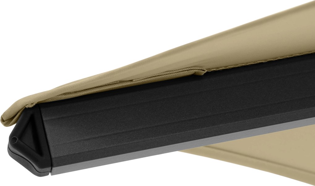 Doppler LIFE 300 x 400 cm – výkyvný záhradný slnečník s bočnou tyčou