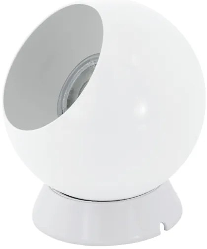 Eglo 94513 - LED stolová/nástenná lampa PETTO 1 1xGU10/2,8W/230V biela