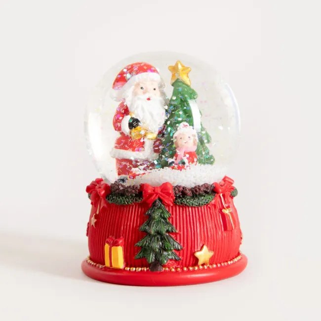 Vianočná dekorácia RONIE snehová guľa 755187