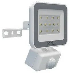 Panlux LED reflektor s PIR senzorom Vana S Evo biela, IP65, 30 W