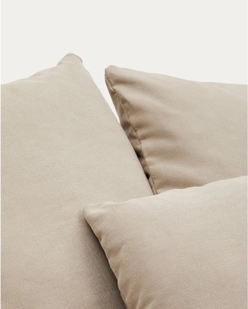 Béžové ľanové kreslo Nora – Kave Home