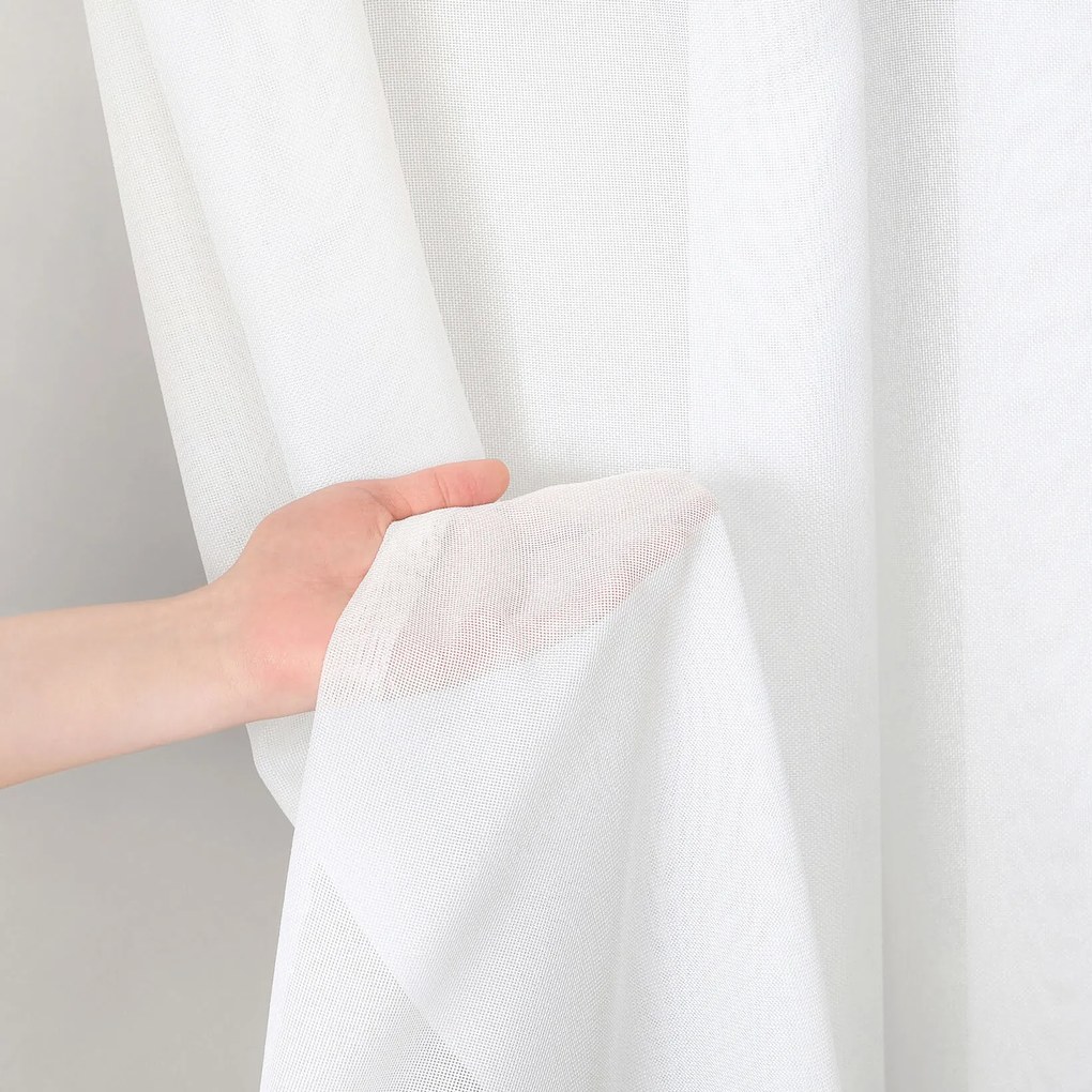 Goldea záclona – biela jemná sieť 300 cm