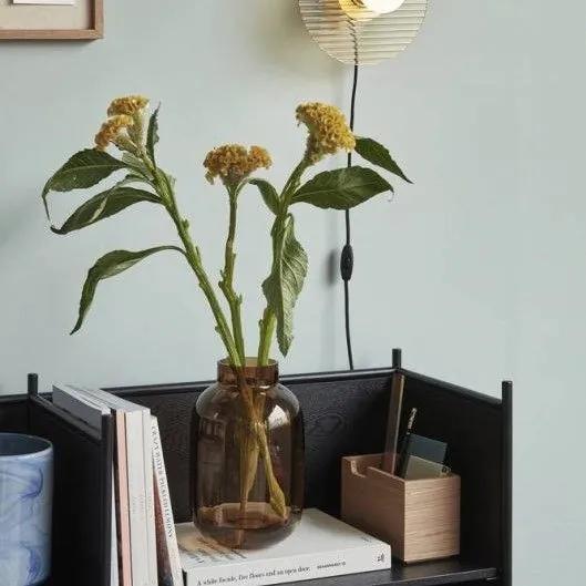 Hübsch Sklenená váza Amber Větší | BIANO
