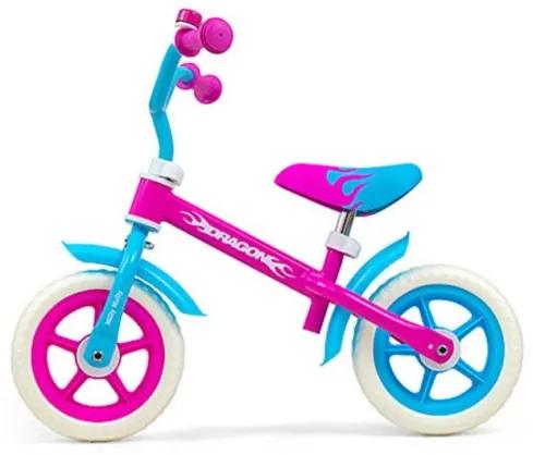 MILLY MALLY Detské odrážadlo bicykel Milly Mally Dragon Candy