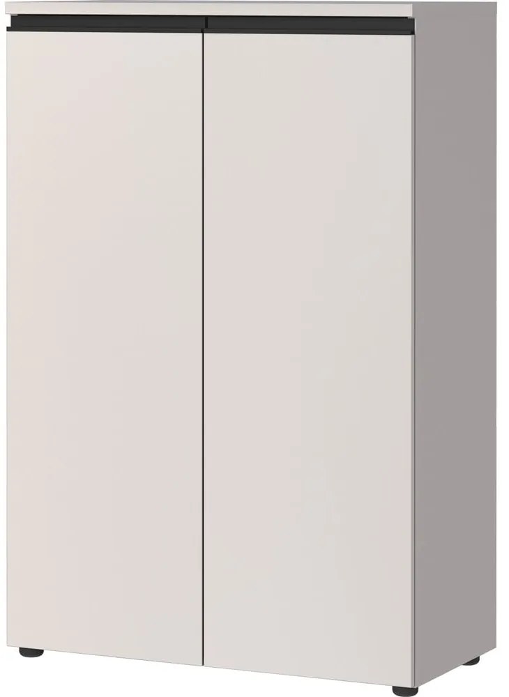 Krémová skrinka 81x120 cm Bedano – Germania