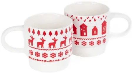 Sada dvoch hrnčekov CANAMA so sobmi a domčekmi 711145 (2ks)