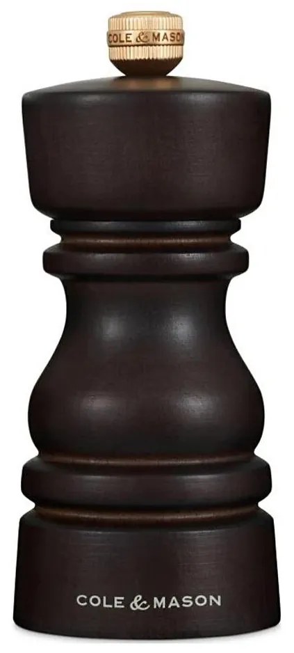 Cole&amp;Mason - Mlynček na soľ LONDON 13 cm buk/hnedá