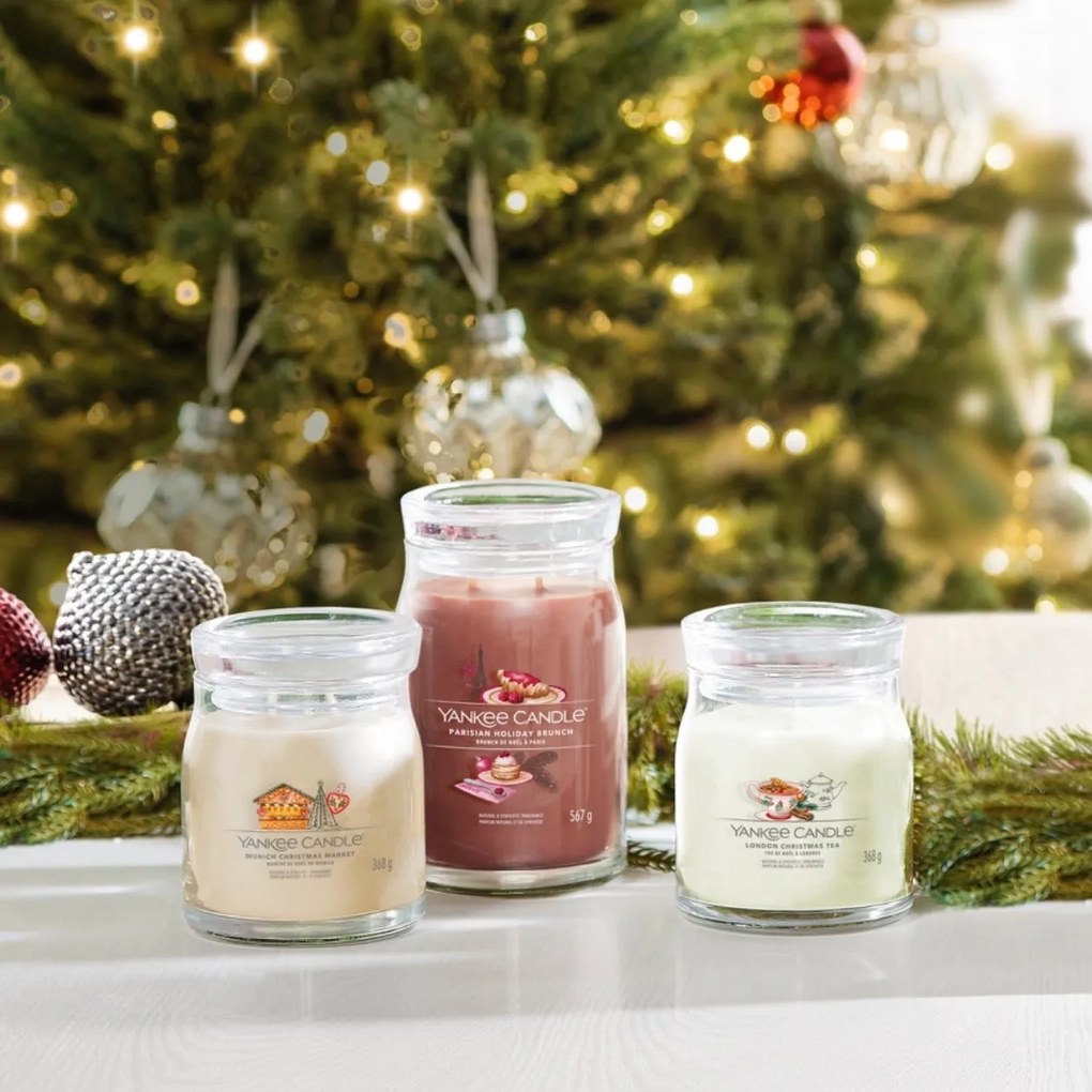 Yankee Candle Sviečka Yankee Candle 368 g – London Christmas Tea
