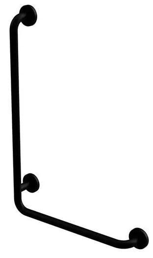 Oporné madlo 63x89 cm čierne