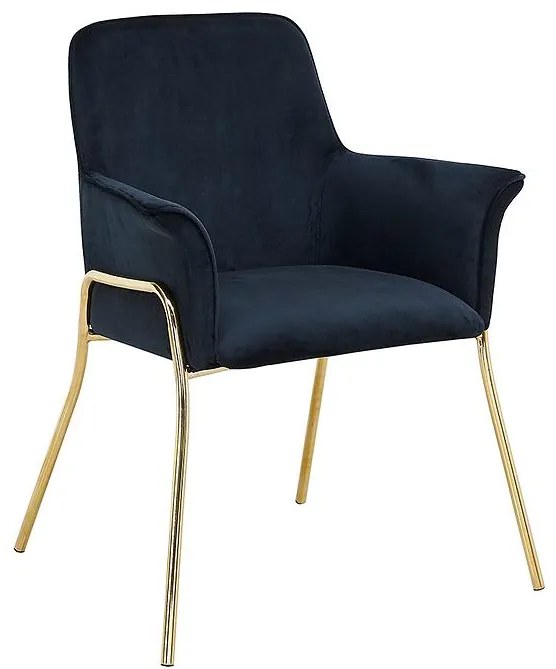 Stolička Nero 80363 čierna/zlatá