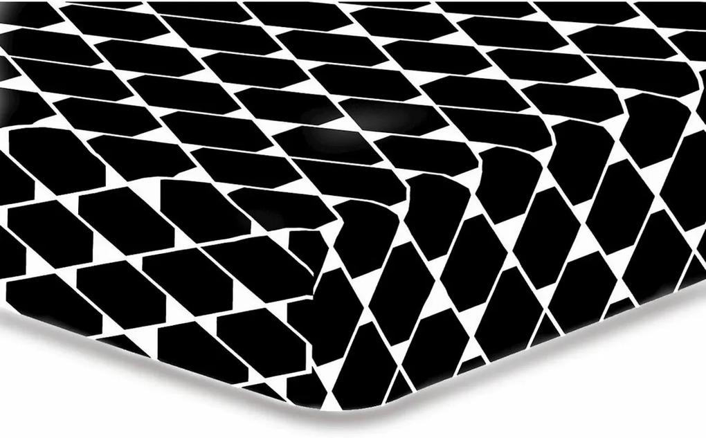 DecoKing Prestieradlo Rhombuses S2, 90 x 200 cm