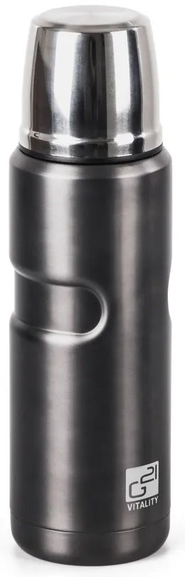 Termofľaša G21 na pitie, 500 ml, oceľovo šedá 60022403