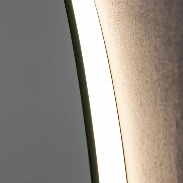 Brilagi - LED stmievateľné vyhrievané zrkadlo s podsvietením DEMI ECO LED/12W/230V pr. 60 cm IP44