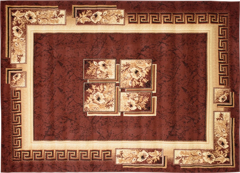 TA Koberec 4489B HNEDÝ ATLAS PP Rozmer: 80x150 cm