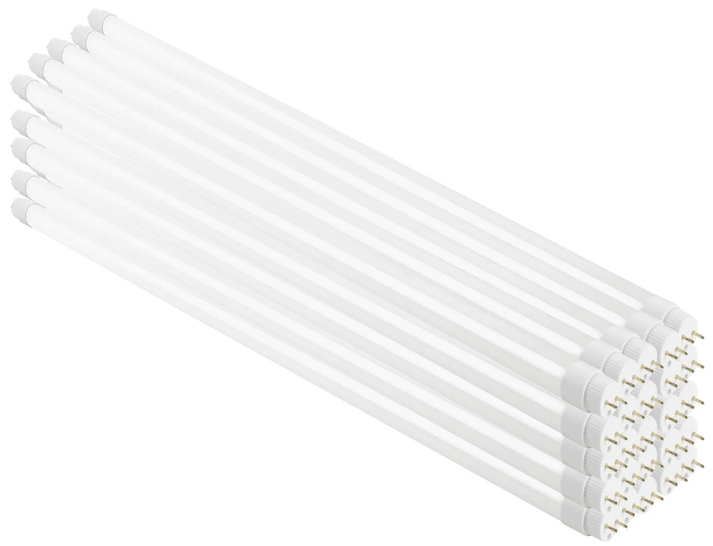 BERGE 25x LED Trubica 60cm 9W 1000lm CCD neutrálna biela 4500K