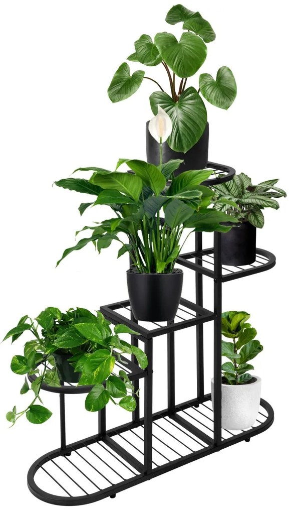 Kvetinový stojan STIGAN čierny