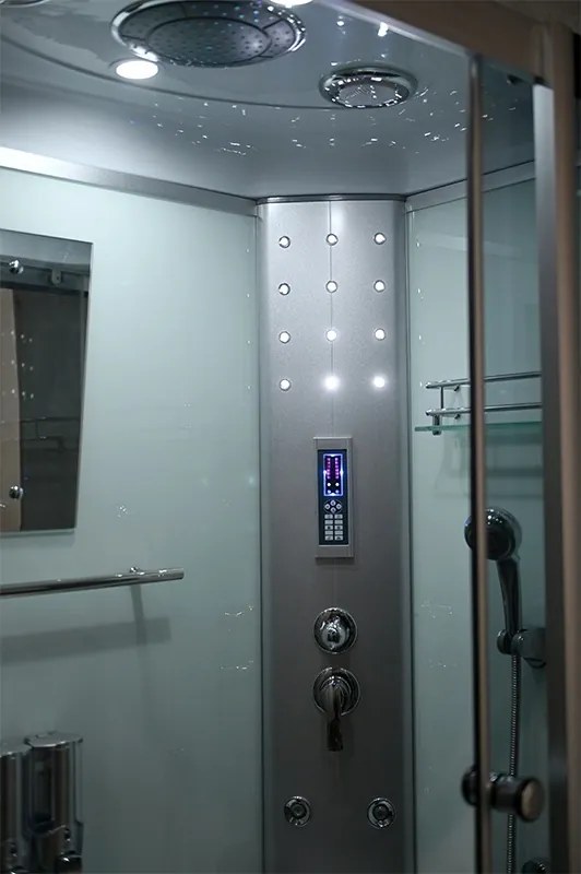 Terra Hydromasážny box WSH7106RW WH, 120x80 pravý bez sauny
