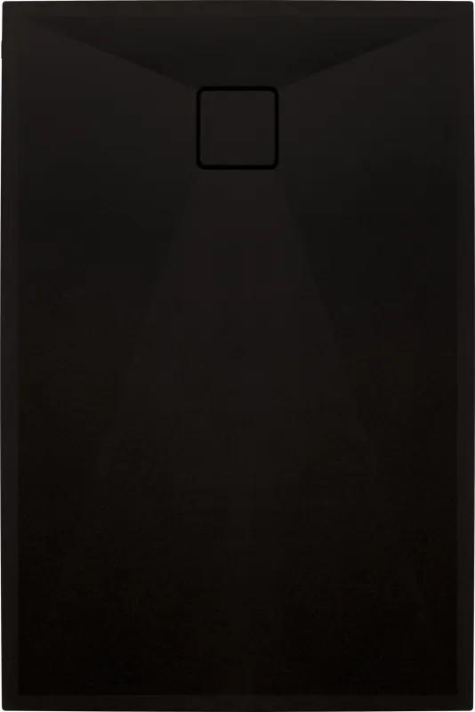 DEANTE CORREO KQR_N46B Sprchová vanička 100x80cm, granit čierna - Deante