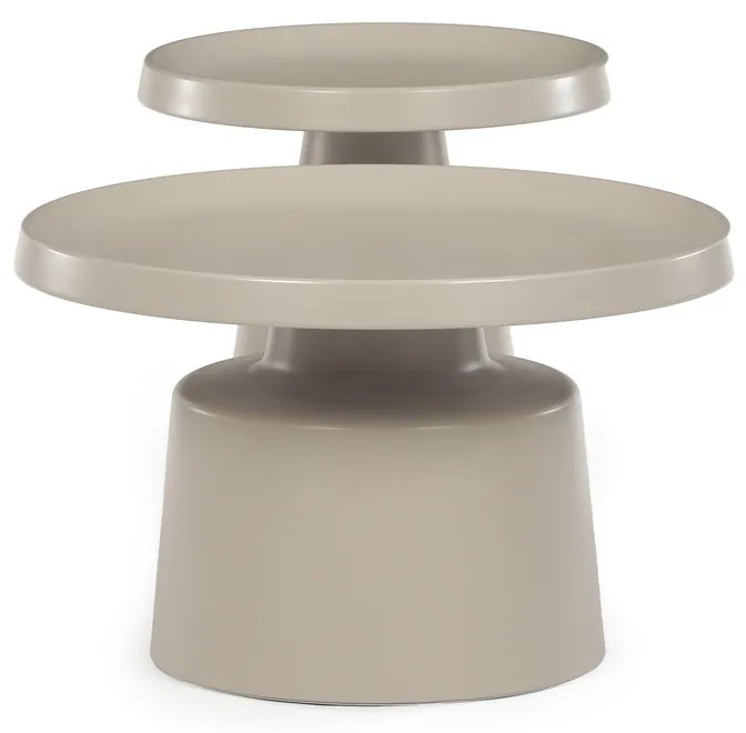 F4114 Sada konferenčných stolíkov CSM, béžová, 2ks