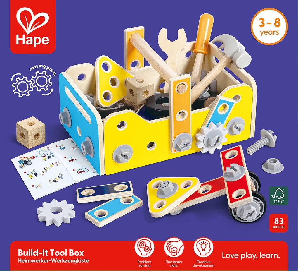 Montážny box s náradím - 83 ks