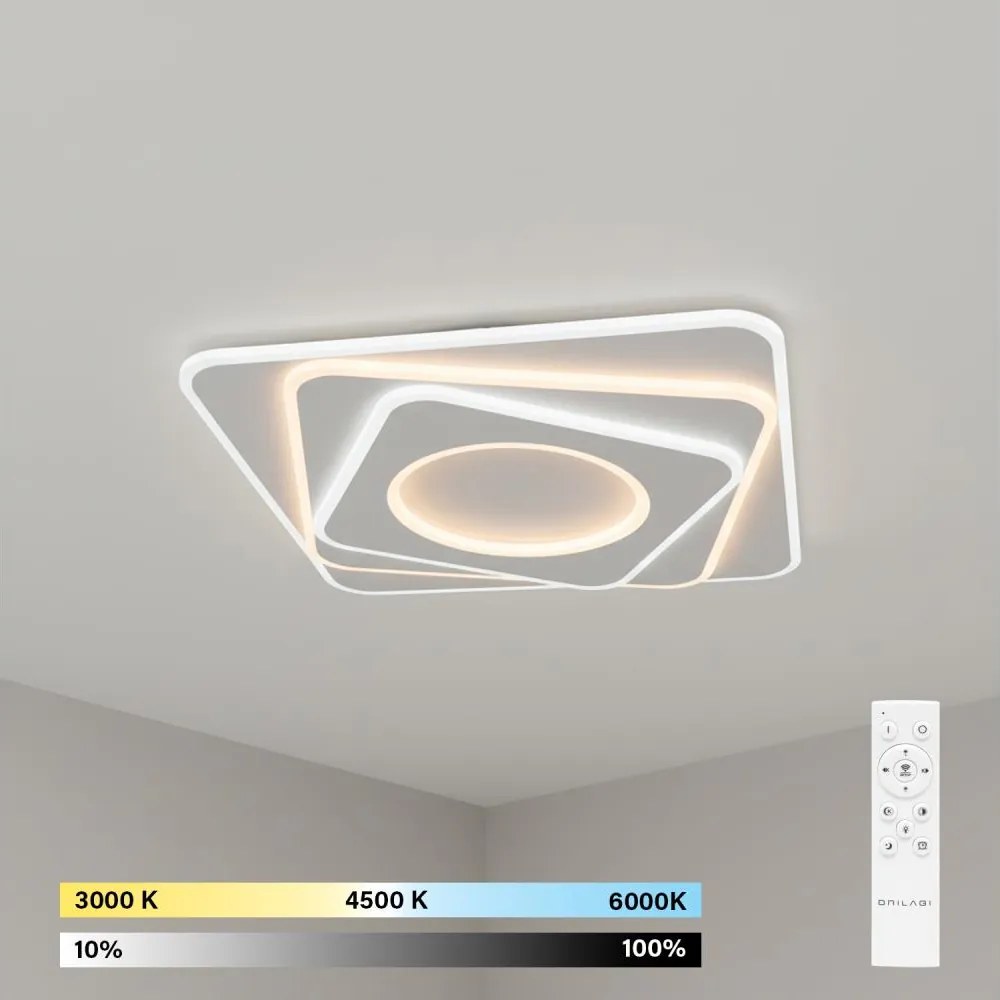 Brilagi - LED stmievateľné stropné svietidlo MODERN LED/100W/230V 3000-6000K + diaľkové ovládanie