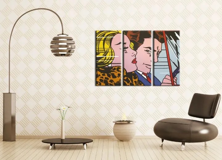 Ručne maľovaný POP Art obraz LICHTENSTEIN | rôzne rozmery