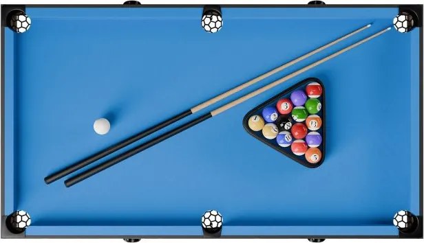 Multifunkčný herný stôl 5v1 - futbal, basketbal, hokej