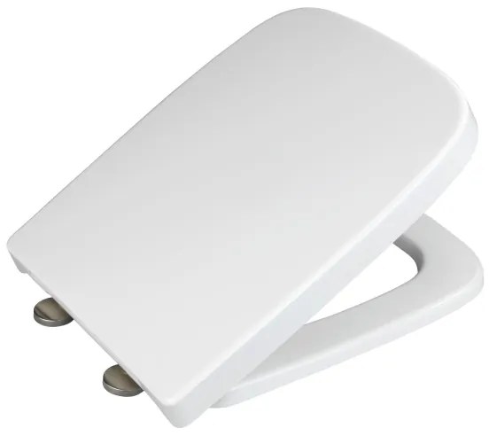 WENKO 24334100-WC sedadlo EXCLUSIVE 46,5 x 37 cm biela/strieborná