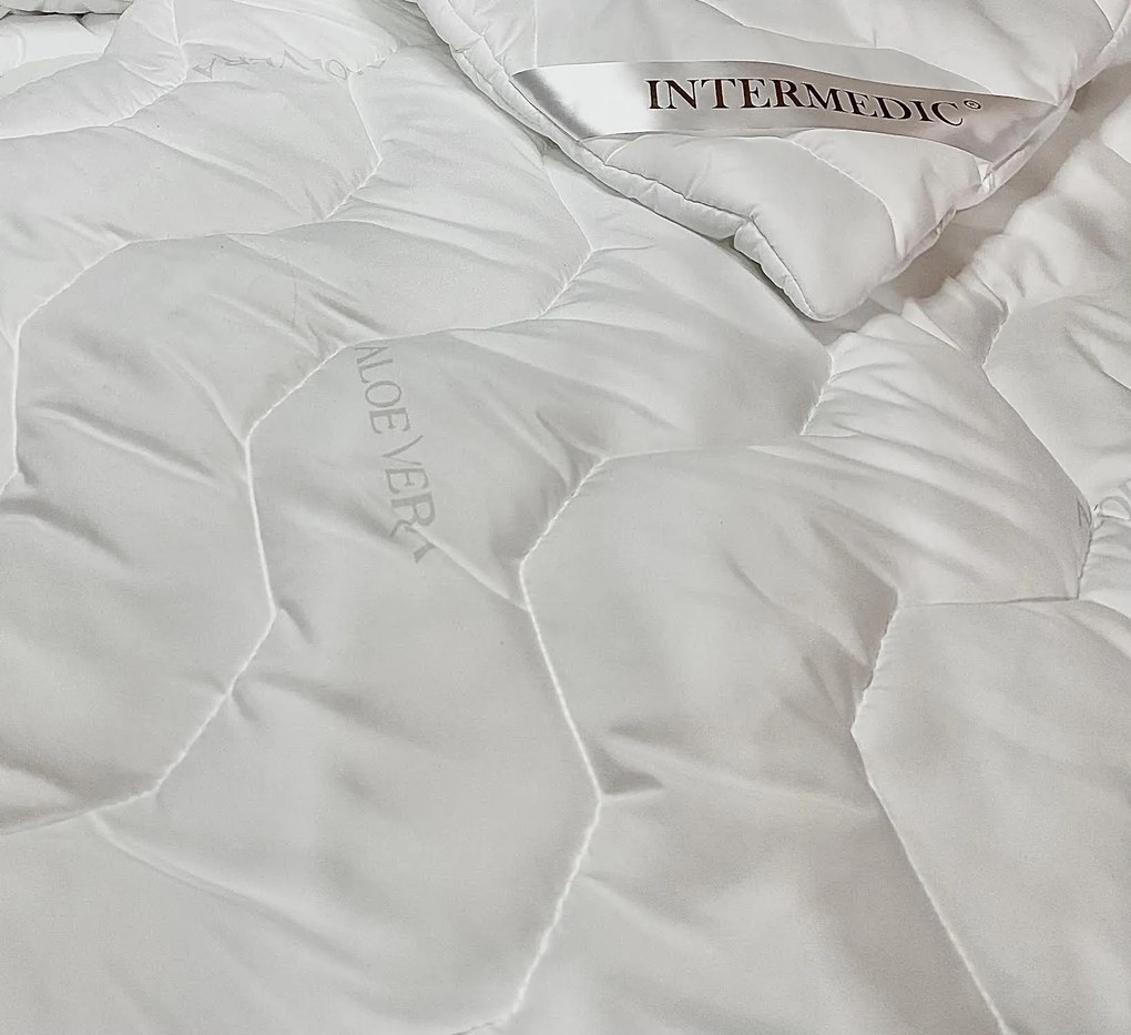 Celoročný set paplón + vankúš Aloe Vera – antialergický Veľkosť: 140x220/70x90 cm