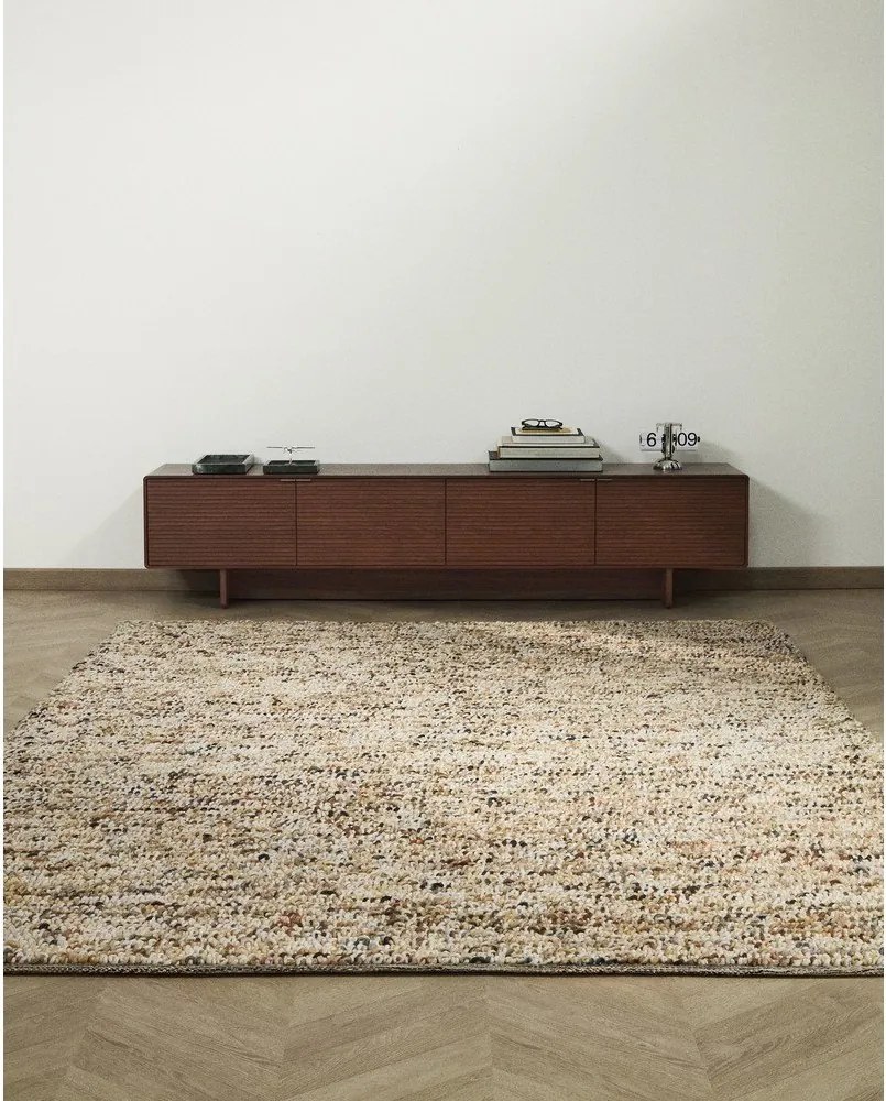 Ručne tkaný vlnený koberec 200x300 cm Elanis – Kave Home
