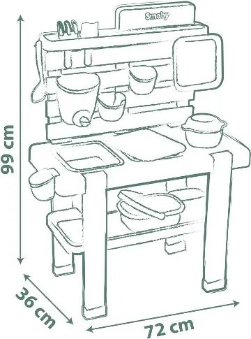 Smoby Detská záhradná kuchynka (100395405)