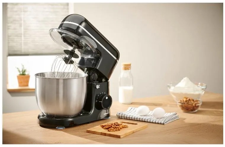 Silvercrest® Kuchynský robot SKM 600 E1, čierna (100392804)