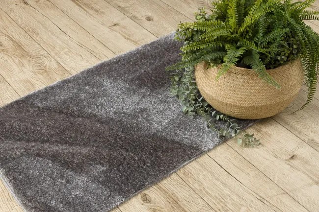 Kúpeľňový koberček SANTA sivý