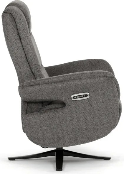 Polohovacie kreslo sivé, elektrické TV-C5590 GREY2