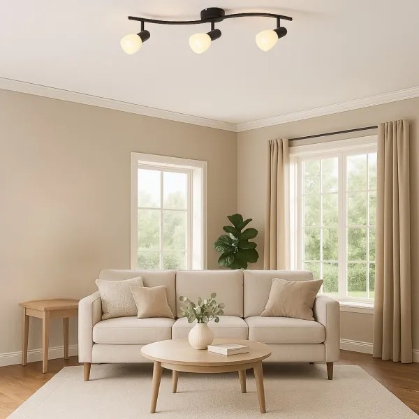 Rabalux 73093 - Bodové svietidlo SOMA 3xE14/40W/230V