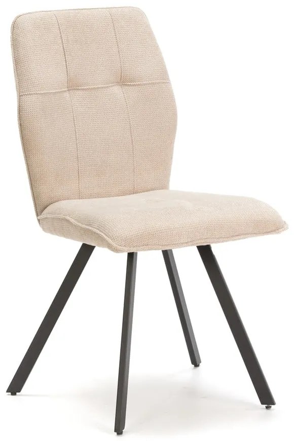 Béžové jedálenské stoličky v súprave 4 ks Mery - Marckeric